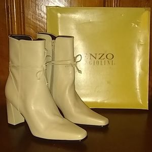 ENZO ANGIOLINI Bone High Heel Boots